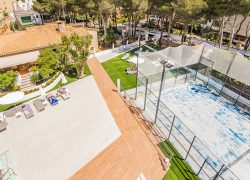 CLUB TENIS FLACALCO HOTELS descanso hamacas terraza