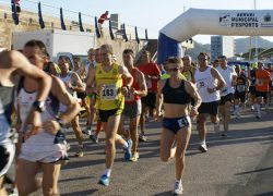 Media marathon del Carmen peloton corredores