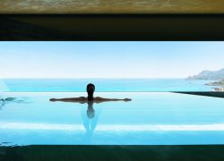 SPA SON MOLL SENTITS HOTEL & SPA piscina interior vistas